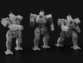 wlf-1 wolfhound battletech toys & games 28mm 3dd slash 3d printing boardgame boardgames fun game mech mechwarrior miniature miniatures model mwo robot tabletop gaming terrain toy wargame wargames wargaming 3d print model - Mito3D