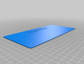 eu wallet template hobby 3d print model - Mito3D