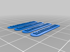 mathbadge L'impression 3d 3d print model - Mito3D