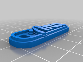 ana keychains customized 3d print model - Mito3D