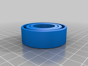 faites glisser coussinet bobine de filament L'impression 3d 3d print model - Mito3D
