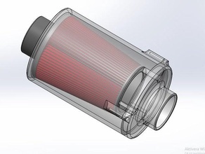 cone air filter holder saab 93 ng 3d printing 3d print model - Mito3D