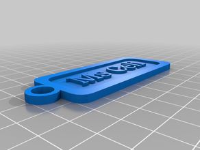 ms celi chaveiros personalizado 3d print model - Mito3D