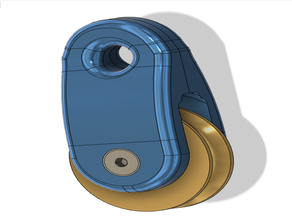 wheel swivel pulley block tools 3d print model - Mito3D