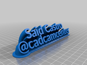 sagte castro office kundengebundene 3d print model - Mito3D