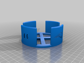 patriots coaster holder 3d printing 3d print model - Mito3D