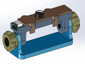 lightburn Kamera montieren Werkzeugmaschinen Kamera-Halterung cutter Graveur laser mount 3d print model - Mito3D