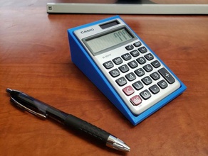 casio calculator stand 3d printing 3d print model - Mito3D