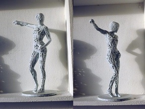 arm up sculptures art meshmixer poser 3d print model - Mito3D