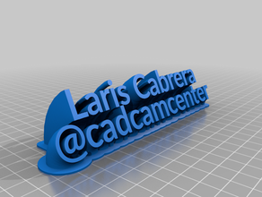 laris cabrera office customized 3d print model - Mito3D