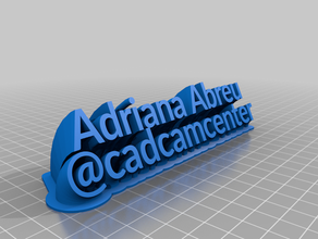 adriana abreu office customized 3d print model - Mito3D