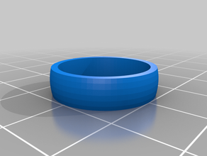 my customized ring optional text creator customiser 3d printing 3d print model - Mito3D