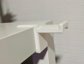 ikea lack table filament spool holder 3d printer accessories printing sample nylon petg pla 3d print model - Mito3D
