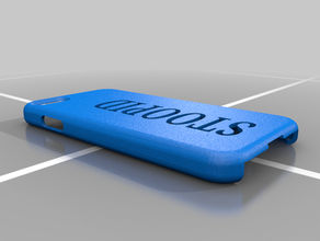 iphone 8 cool komik stoopid durumda 3d baskı 3d print model - Mito3D