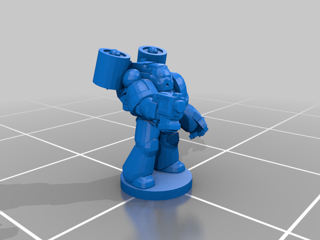 epic marine upgrades games 3D print model - Mito3D