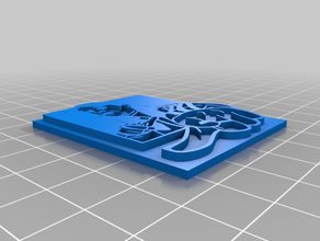 llavero keychain mala fama keychains 3d print model - Mito3D