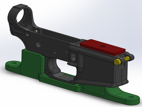 p80 80 lower machining fixture ar-15 sport & outdoors 3d print model - Mito3D