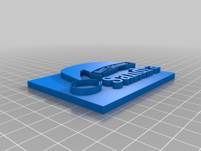 joyeux noël sandra de porte-clés 3d print model - Mito3D
