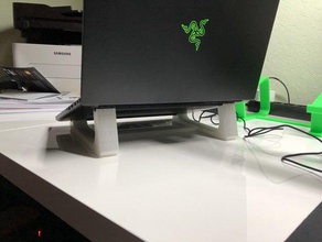 razer blade 15 stand gadget computer portatile piedistallo notebook supporto per 3d print model - Mito3D