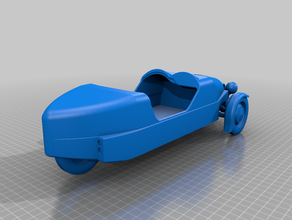 kitcar lomax 223 based citroen 2 cv automotive 3d print model - Mito3D