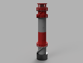lighthouse 3d print model - Mito3D