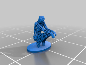 nouveau sit sculptures art jeune fille meshmixer de nouvelles 3d print model - Mito3D