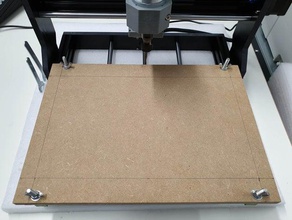 cnc 3018 sacrificial bed holder machine tools cnc3018 cnc3018pro pro engraver 3d print model - Mito3D
