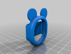 la magie de bande bracelet montre des oreilles 3d print model - Mito3D