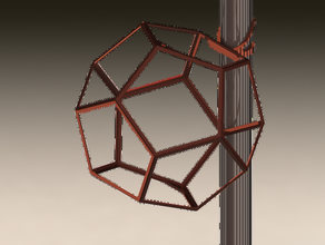 dodecahedron 3d pen projects math art 3d print model - Mito3D