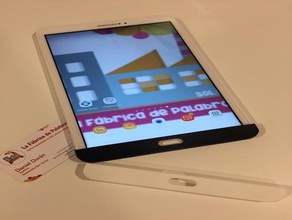 funda samsung tablet comunicador deficiência lfdp plaphoons verbo 3d print model - Mito3D