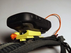 garmin clamp backpack sport & outdoors 30x etrex freecad gps navigator trekking 3d print model - Mito3D