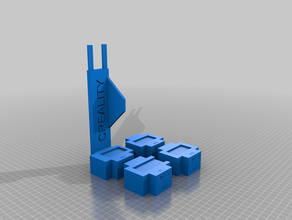 ender 3 pro vertical de los pies cable la solución gestión Impresora 3d accesorios mejoras 3d print model - Mito3D