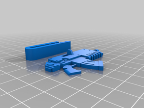 bolter tie-clip - Zubehör 3d print model - Mito3D