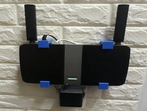 linksys ea6530 router wall mount 3d printer accessories 3d print model - Mito3D