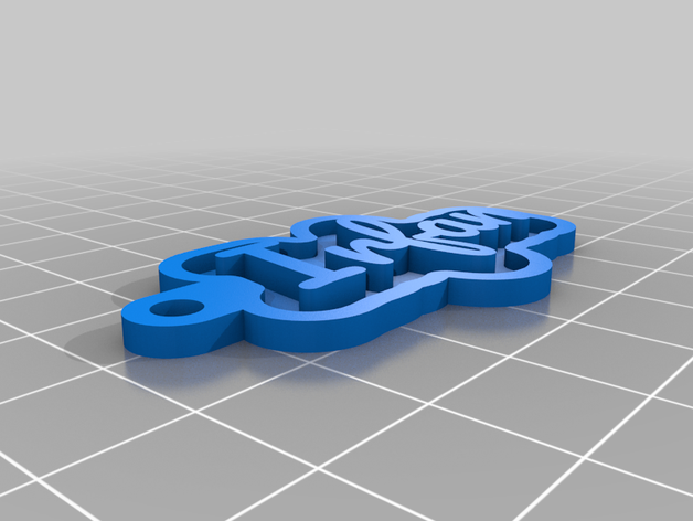 irfan keychains customized 3D print model - Mito3D