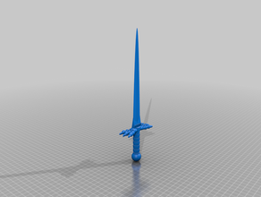 ultime extinction suprême de l'épée L'impression 3d 3d print model - Mito3D