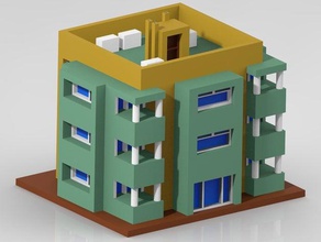 wargame Landschaft 1 285 fertigen nahen Ostern flant gleichen Wohnung costruction Spielzeug & game Zubehör 3d print model - Mito3D