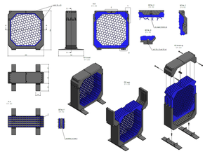 mmu2s Puffer 3d Drucker Zubehör filament-Puffer prusa i3 3d print model - Mito3D