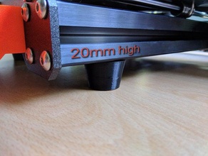 prusa i3 mk3s vibration dampening feet 3d printing 3d print model - Mito3D