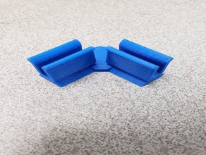 box flap holder household office equipment tool shipping container storage useful 3d print model - Mito3D