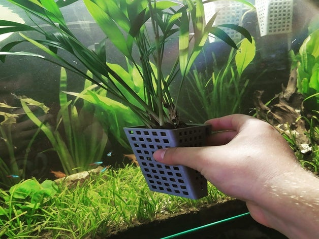 Pflanzer-box aquarium 3d Drucker Zubehör 3D print model - Mito3D