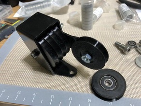 vasa ergometer pulley upgrade sport & outdoors drive rewind 3d print model - Mito3D