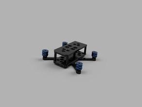 moduler tiny whoop frame r c vehicles blade inductrix drone drones fpv inductive quadcopter racing tinykwad tinywhoop 3d print model - Mito3D