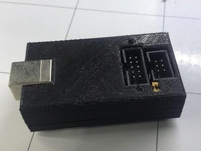 usbtiny isp box electronics 3d print model - Mito3D