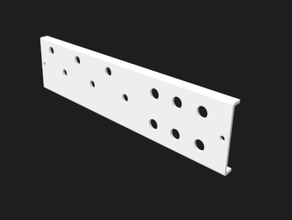 yusynth - frontpanel clock divider music modular synth synthesizer 3d print model - Mito3D