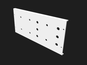 yusynth - frontpanel ems vcs3-filter Musik modular synth synthesizer 3d print model - Mito3D