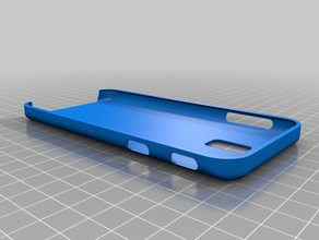 samsung j3 case wolf mobile phone 3d print model - Mito3D