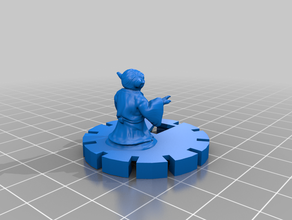 yoda heroclix oyuncak & oyun aksesuarları usta star wars 3d print model - Mito3D