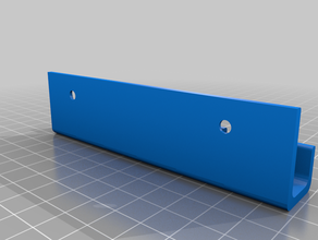 screw mounted cable holder office 3d print model - Mito3D