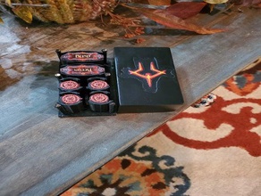 muse minis infernal fichas de la caja modelos hordas infernales token warmachine warmahordes 3d print model - Mito3D